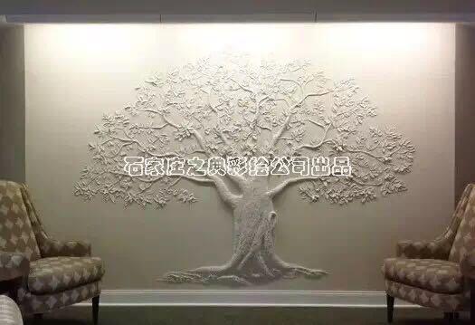 灰泥墙面3D壁画 灰泥墙面3D壁画
