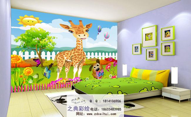 之典墙绘提醒:幼儿园墙绘用的材料为丙烯,绿色环保,是当今公用的墙绘画画颜料.其它如墙纸或有色卡纸和胶水,是含有有毒害物质的,对儿童成长不利。 之典墙绘提醒:幼儿园墙绘保存时间长,室内理论上是永久性的保存。 之典墙绘提醒:.幼儿园墙绘一次性作好,次年不再考虑墙面重新处理;而剪纸贴纸则只能保存一年,一年后有的脱落,有的褪色或积满很厚的灰尘。在不用时,需要把贴纸撕下,重新贴上,而撕下的过程中会破坏墙体本身,进而需要重新涂墙做基层底。每年所有做墙底和贴剪纸,又费钱又费时间。 之典墙绘提醒:幼儿园墙绘现代简洁,易于